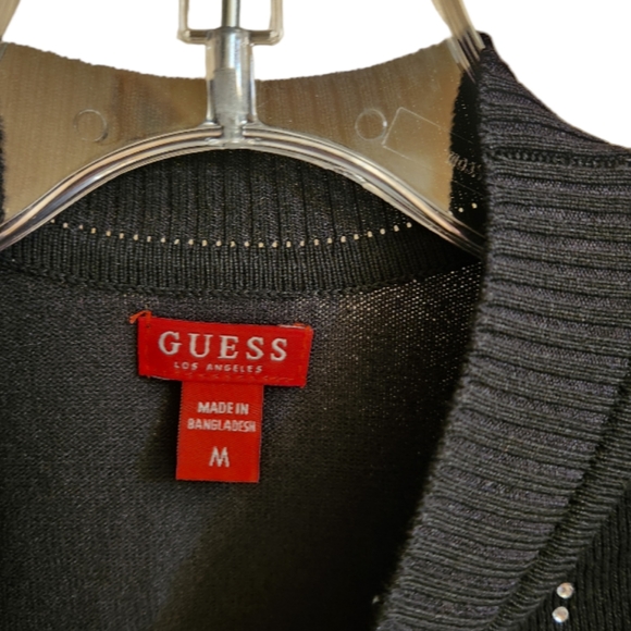 Guess sweater with Rhinestones size medium - Picture 2 of 5